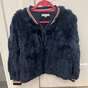 Heartloom jacket 100% REAL rabbit fur